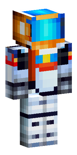 Скин Майнкрафт: A detailed Minecraft skin template, flat 2d texture layout sheet, 6…