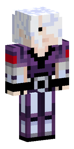 Скин Майнкрафт: A Minecraft skin character design, male dark fantasy warrior, long…
