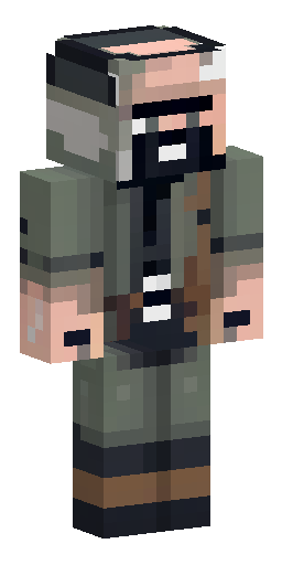 A Minecraft skin with a Ghast head and a dark, rugged cowboy dustco… Скин Майнкрафт: A Minecraft skin with a Ghast head and a dark, rugged cowboy dustco…