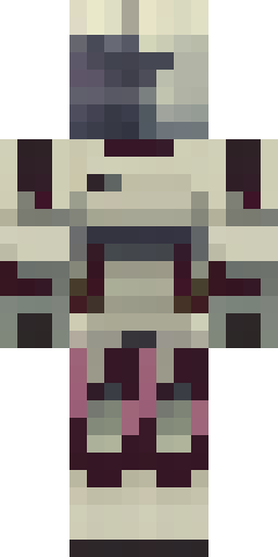 A Minecraft-style humanoid character wearing a heavily worn futuris… Скин Майнкрафт: A Minecraft-style humanoid character wearing a heavily worn futuris…