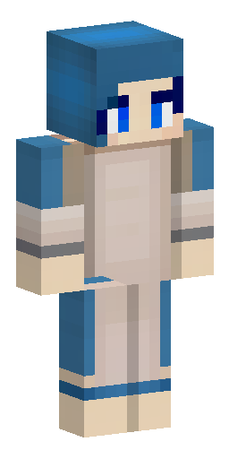 blue boy detailed beautiful minecraft skin Скин Майнкрафт: blue boy detailed beautiful minecraft skin