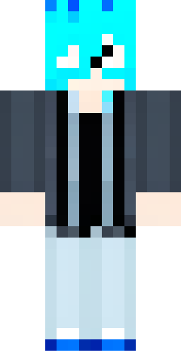 Скин Майнкрафт: Create a 64×64 pixel-art game skin texture using the uploaded refer…