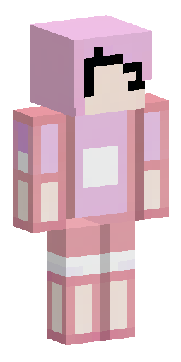 Скин Майнкрафт: Create a complete Minecraft character skin based on a soft pastel p…