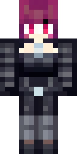 Create a gothic-style bat girl skin for Minecraft. The character sh… Скин Майнкрафт: Create a gothic-style bat girl skin for Minecraft. The character sh…