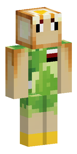 Crouton is a humanoid creature whose entire appearance is created from culinary… Скин Майнкрафт: Crouton is a humanoid creature whose entire appearance is created from culinary…