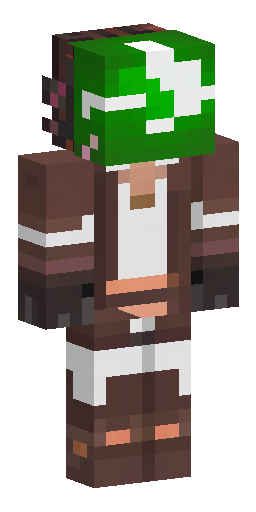 Скин Майнкрафт: Detailed Minecraft character skin in full body view, male character…