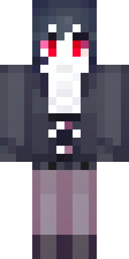 Female vampire character for a Minecraft skin. Pale, almost porcela… Скин Майнкрафт: Female vampire character for a Minecraft skin. Pale, almost porcela…