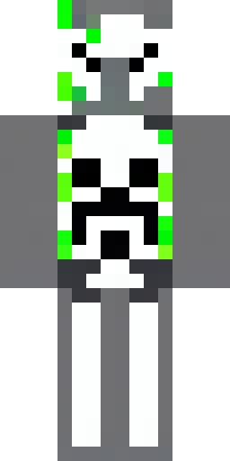 grim warrior with glow Скин Майнкрафт: grim warrior with glow