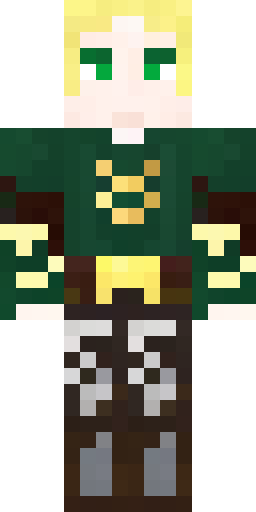 Скин Майнкрафт: HD Minecraft skin, male elf, medieval dark fantasy style, light blo…