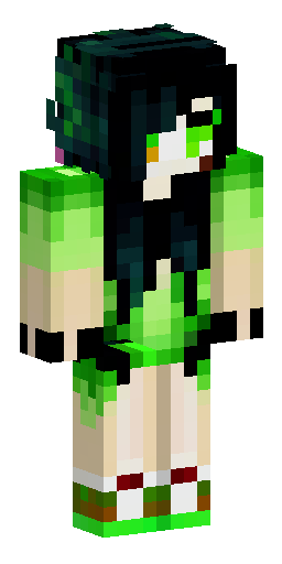 High quality Minecraft skin of a young woman, avian (harpy), slim a… Скин Майнкрафт: High quality Minecraft skin of a young woman, avian (harpy), slim a…