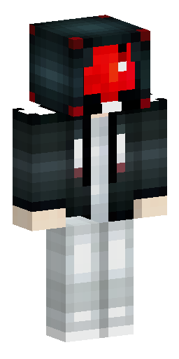 Minecraft Bedrock skin, classic Steve model, black oversized hoodie with hood up, dark… Скин Майнкрафт: Minecraft Bedrock skin, classic Steve model, black oversized hoodie with hood up, dark…