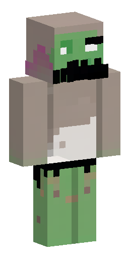 Minecraft skin 64×64, стандартный Steve, мужчина-нежить. Светлая гр… Скин Майнкрафт: Minecraft skin 64×64, стандартный Steve, мужчина-нежить. Светлая гр…