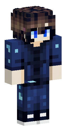 Скин Майнкрафт: Minecraft skin 64x64,male,long brown hair,brown hunter eyes,pale co…