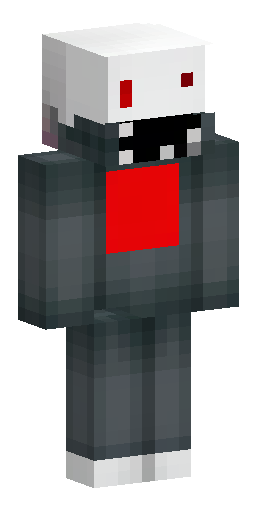 Скин Майнкрафт: Minecraft skin, 64x64 texture layout. Base color is solid pure blac…
