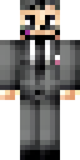 Minecraft skin. A young man wearing an elegant dark gray or black b… Скин Майнкрафт: Minecraft skin. A young man wearing an elegant dark gray or black b…