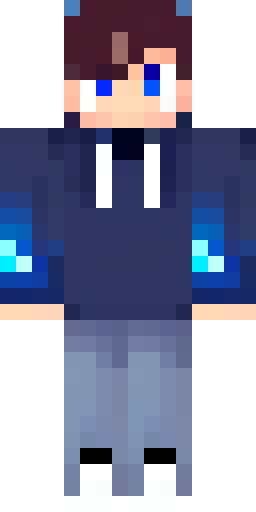 Minecraft skin, boy in a dark blue galaxy hoodie with a hood up, gl… Скин Майнкрафт: Minecraft skin, boy in a dark blue galaxy hoodie with a hood up, gl…