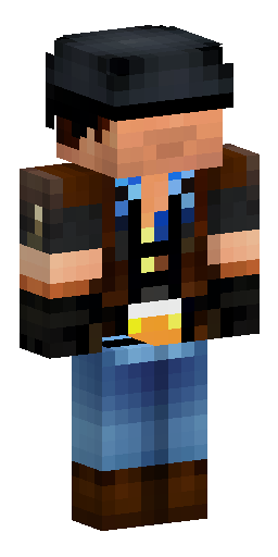 Minecraft skin, front and back view, 64x64 pixels, cowboy character… Скин Майнкрафт: Minecraft skin, front and back view, 64x64 pixels, cowboy character…