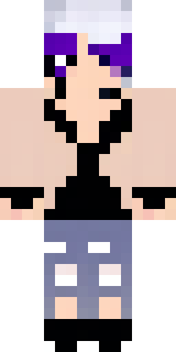Minecraft skin, male, slim, dark purple and black outfit, glowing v… Скин Майнкрафт: Minecraft skin, male, slim, dark purple and black outfit, glowing v…