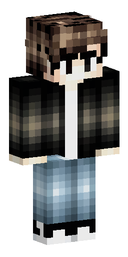 Minecraft skin of a teenage boy, neat short brown hair with straigh… Скин Майнкрафт: Minecraft skin of a teenage boy, neat short brown hair with straigh…