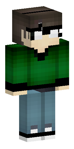 Minecraft skin of a young male character, designed in a detailed modern pixel-art style.… Скин Майнкрафт: Minecraft skin of a young male character, designed in a detailed modern pixel-art style.…