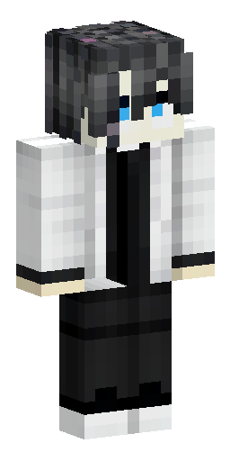 Minecraft скин: парень с белыми растрёпанными волосами и серыми гла… Скин Майнкрафт: Minecraft скин: парень с белыми растрёпанными волосами и серыми гла…