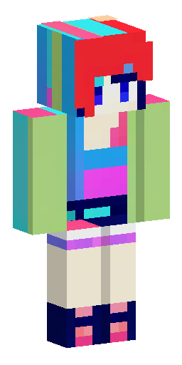 Minecraft skin template, flat texture sheet, 2D skin layout, styliz… Скин Майнкрафт: Minecraft skin template, flat texture sheet, 2D skin layout, styliz…