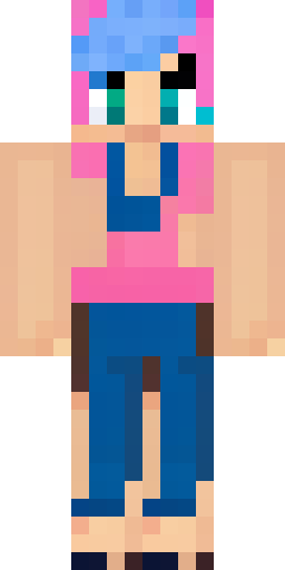 Minecraft skin template showcase, Garfiel Tinsel battle form from R… Скин Майнкрафт: Minecraft skin template showcase, Garfiel Tinsel battle form from R…