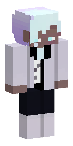 Скин Майнкрафт: Minecraft skin texture sheet, 2D flat layout, anime boy, dark purpl…