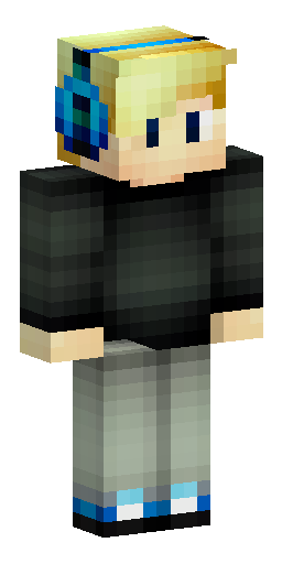 мужчина, 16-18 лет, светлые волосы короткие, черная футболка, черны… Скин Майнкрафт: мужчина, 16-18 лет, светлые волосы короткие, черная футболка, черны…