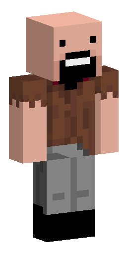 Скин игрока Notch в Майнкрафте — фигурка персонажа