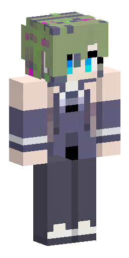 Скин Майнкрафт: oc by Sh4rkle on yt n twitter. Mirou (Liar Liar) femboy oc