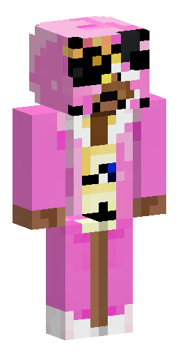Скин Майнкрафт: Pimp in a Pink Fur Coat