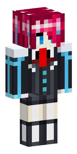 Rias Gremory from High School DxD, anime girl, long vibrant crimson… Скин Майнкрафт: Rias Gremory from High School DxD, anime girl, long vibrant crimson…