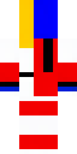 Скин Майнкрафт: Skin for Minecraft, abstract art, style of Piet Mondrian and Kazimi…