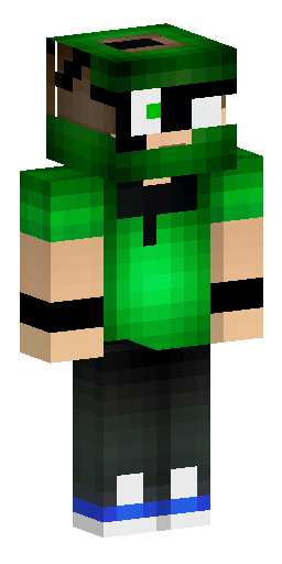 the skin of a guy with brown hair, wearing a green T-shirt with a black joystick… Скин Майнкрафт: the skin of a guy with brown hair, wearing a green T-shirt with a black joystick…