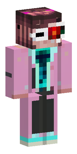 Скин Майнкрафт: ученый который немного под наркотой и у него чуть красные глаза