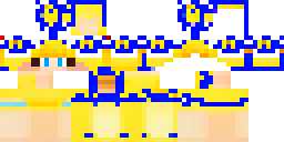 Развёртка скина Майнкрафт: A Minecraft skin He was wearing a blue sweatshirt and pants…