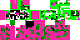 Развёртка скина Майнкрафт: create a red minecraft skin for pvp, and have a creeper logo on the…