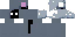 Развёртка скина Майнкрафт: The Shadow Man is completely dark in a business suit and with dark…