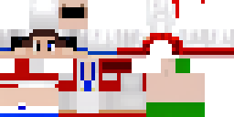 Развёртка скина Майнкрафт: Создай скин Minecraft в классическом спортивном костюме Adidas.…