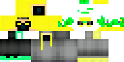 Развёртка скина Майнкрафт: На изображении представлен скин для Minecraft, выполненный в стиле…