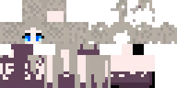 Развёртка скина Майнкрафт: (Minecraft, модель Alex) . Добавлена чёлка, закрывающая левый глаз .…