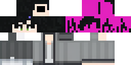 Развёртка скина Майнкрафт: Minecraft character skin reference (Steve model, 64x64, with…