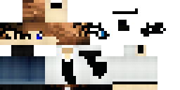 Развёртка скина Майнкрафт: Minecraft skin of a young Caucasian man, fair skin, light…