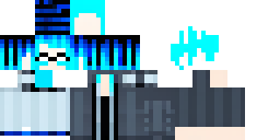 Развёртка скина Майнкрафт: Create a 64×64 pixel-art game skin texture using the uploaded…