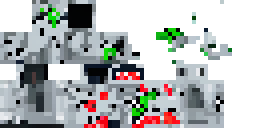 Развёртка скина Майнкрафт: Двуличный скин fruitberries x lockdownlife но lockdownlife выполнен…