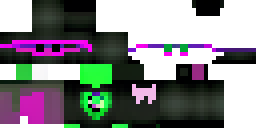 Развёртка скина Майнкрафт: Minecraft skin, high quality, aesthetic style. Character wearing a…